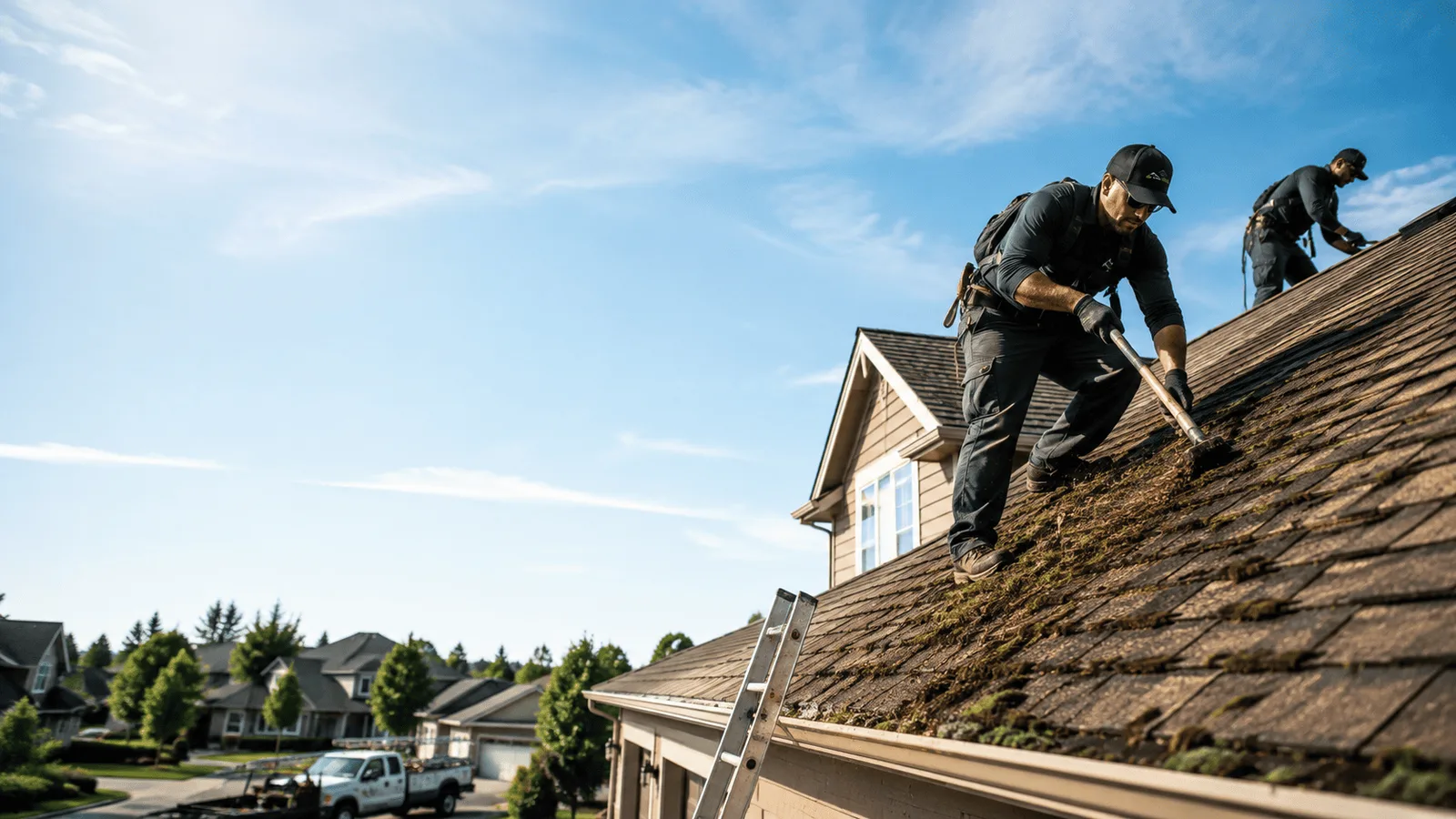 Roof Moss Removal in Kasson, MN near me